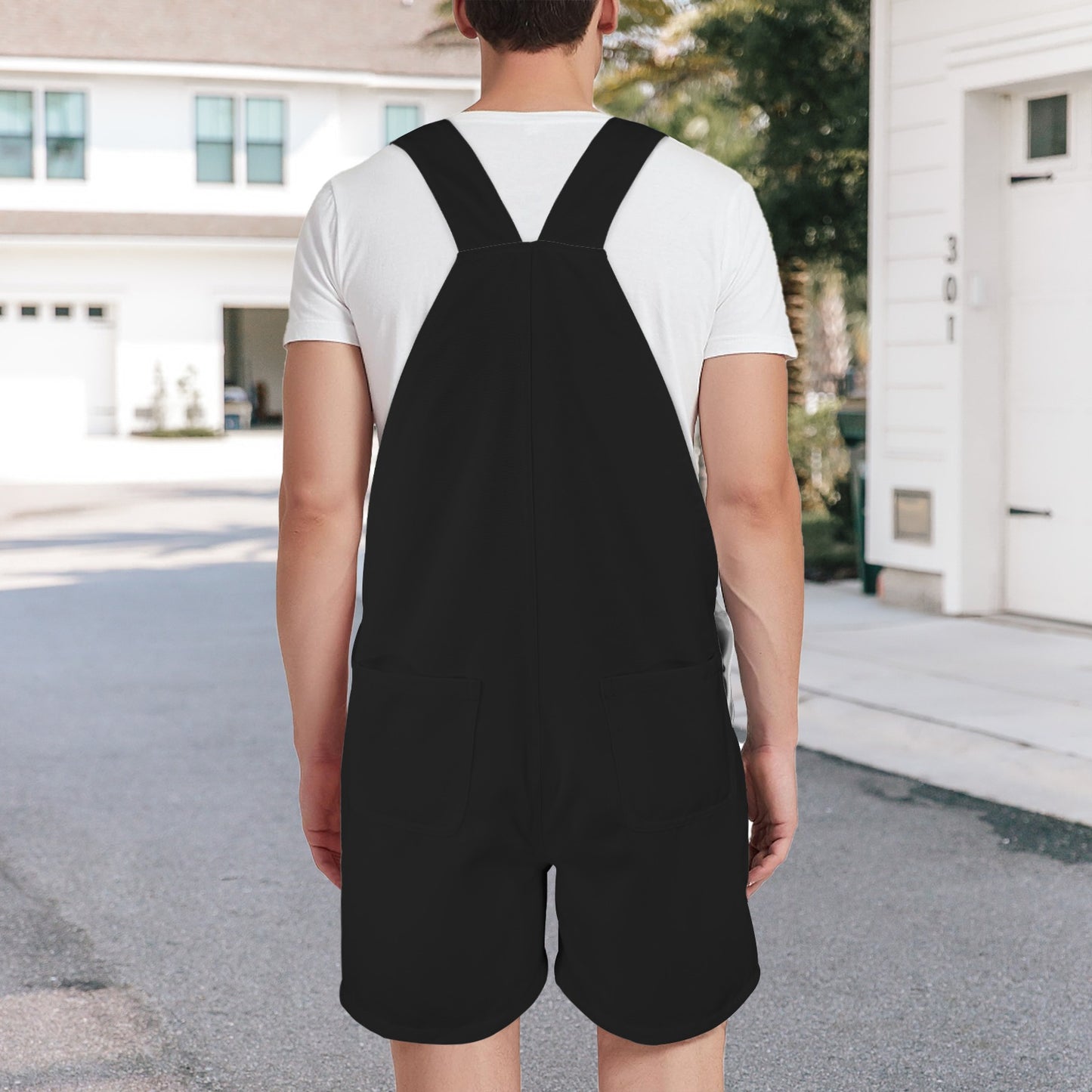 Sixty Eight 93 Official Logo White Black Overalls