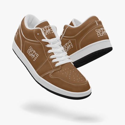 Sixty Eight 93 Logo White Chocolate Brown SENTLT1 Shoes