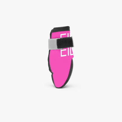 Sixty Eight 93 Logo White Fuchsia Dog Shoes