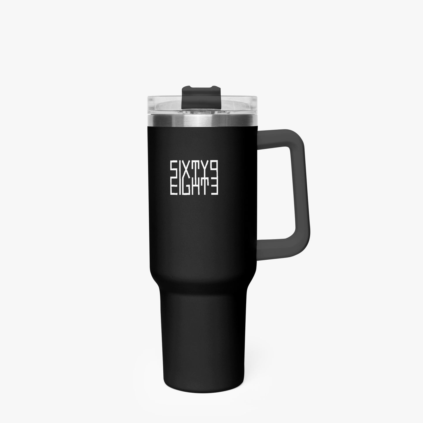 Sixty Eight 93 Logo White Black 40oz Hydrator Tumbler Cup