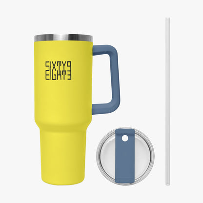 Sixty Eight 93 Logo Black Lemonade 40oz Hydrator Tumbler Cup