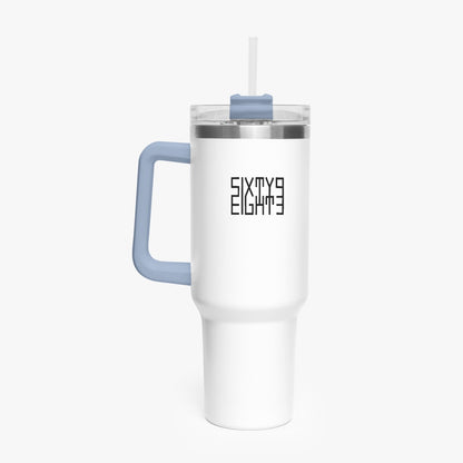 Sixty Eight 93 Logo Black White 40oz Hydrator Tumbler Cup