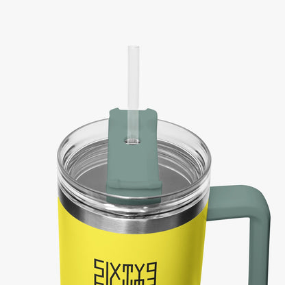 Sixty Eight 93 Logo Black Lemonade 40oz Hydrator Tumbler Cup