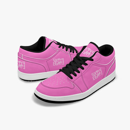 Sixty Eight 93 Logo White Pink SENTLT1 Shoes