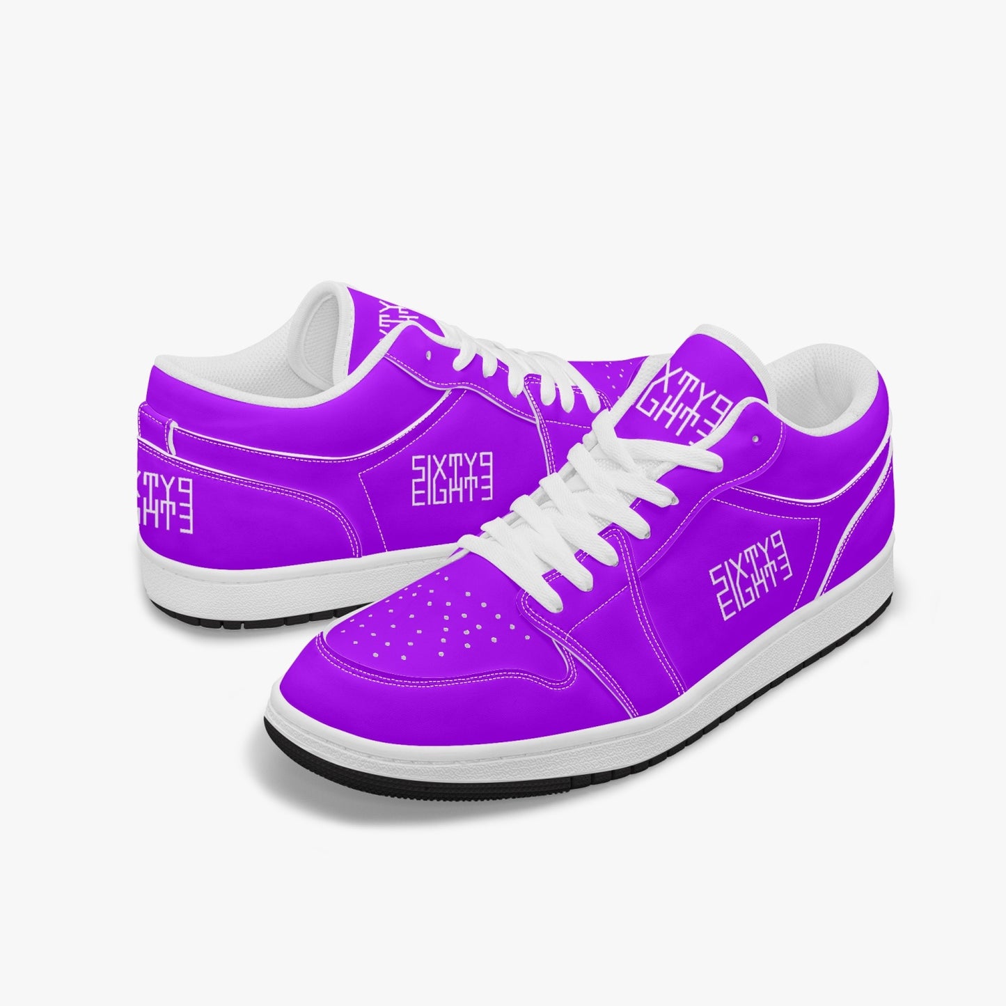 Sixty Eight 93 Logo White Grape SENTLT1 Shoes