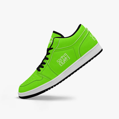 Sixty Eight 93 Logo White Lime Green SENTLT1 Shoes