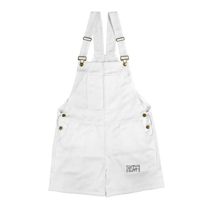 Sixty Eight 93 Logo Black White Overalls