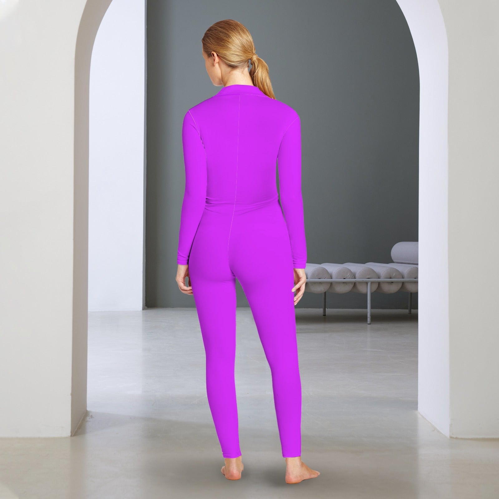 Sixty Eight 93 Grape Skinny Fit Jumpsuit