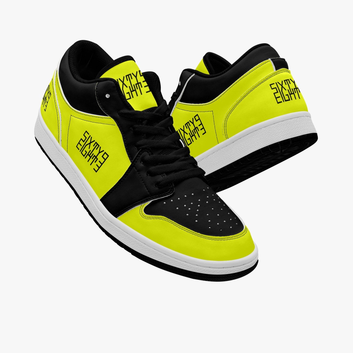 Sixty Eight 93 Logo Black LB SENTLT1 Shoes