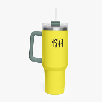 Sixty Eight 93 Logo Black Lemonade 40oz Hydrator Tumbler Cup