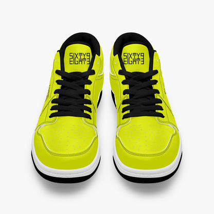 Sixty Eight 93 Logo Black Lemonade SENTLT1 Shoes