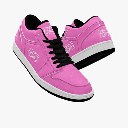 Sixty Eight 93 Logo White Pink SENTLT1 Shoes