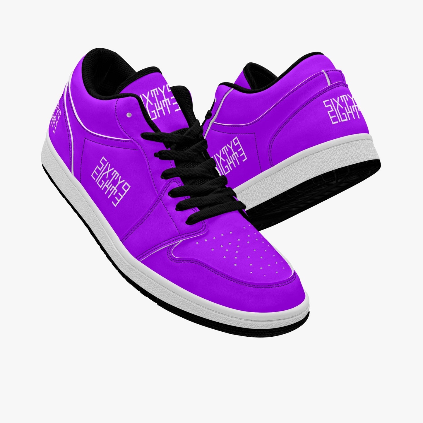 Sixty Eight 93 Logo White Grape SENTLT1 Shoes