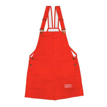 Sixty Eight 93 Logo White Red Overalls