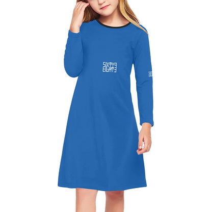 Sixty Eight 93 Girls' Long Sleeve Dress