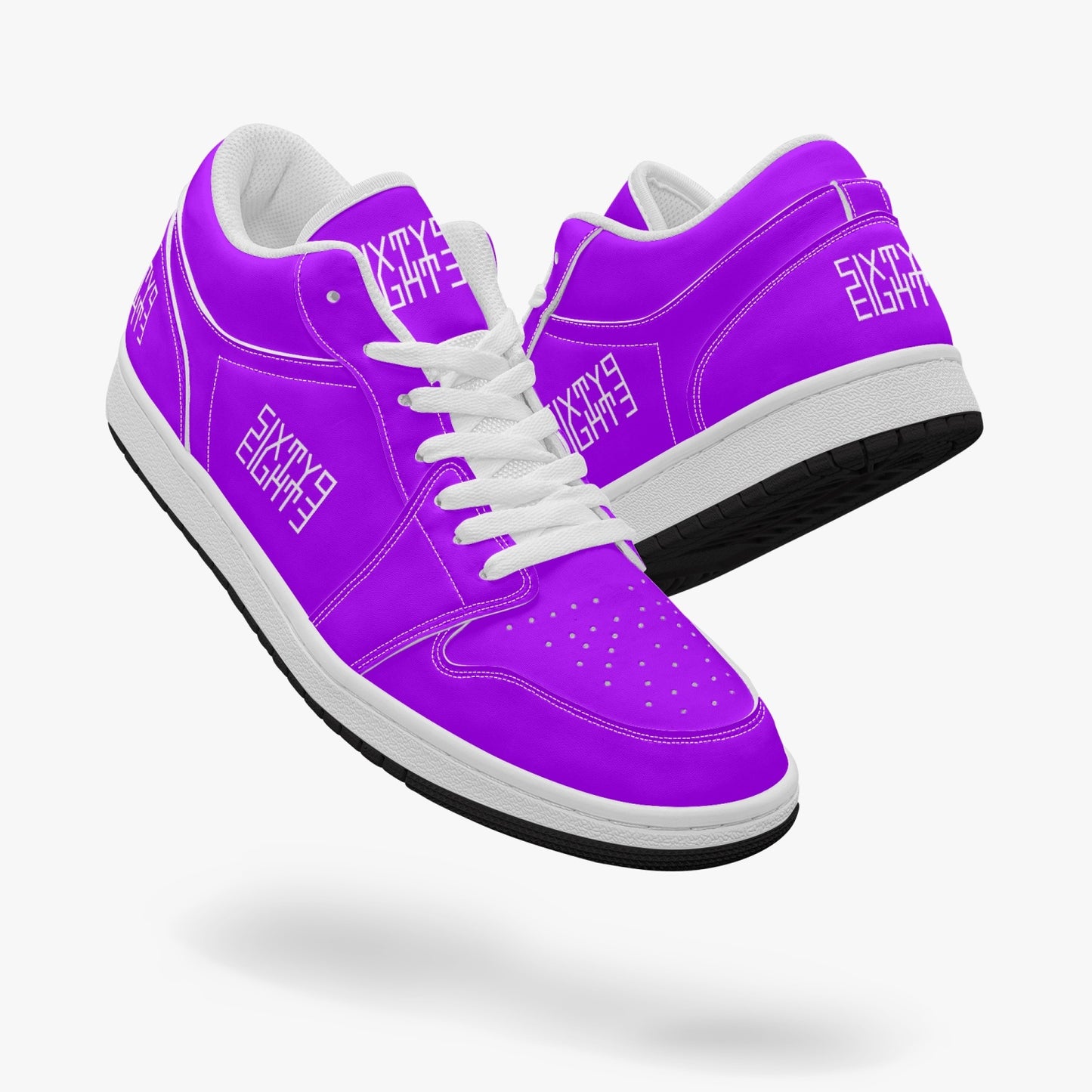 Sixty Eight 93 Logo White Grape SENTLT1 Shoes