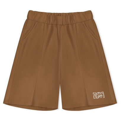 Sixty Eight 93 Men's Chocolate Brown Zip-Up Polo Set