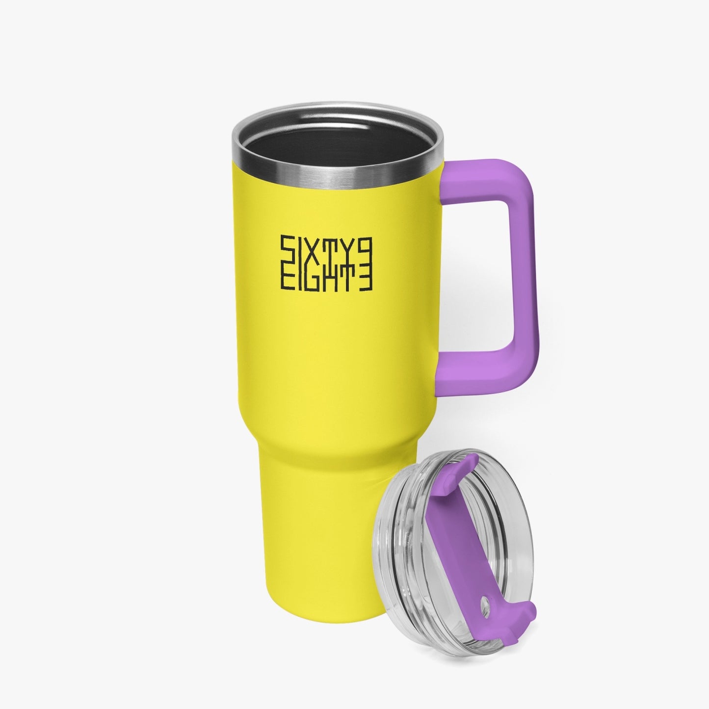 Sixty Eight 93 Logo Black Lemonade 40oz Hydrator Tumbler Cup