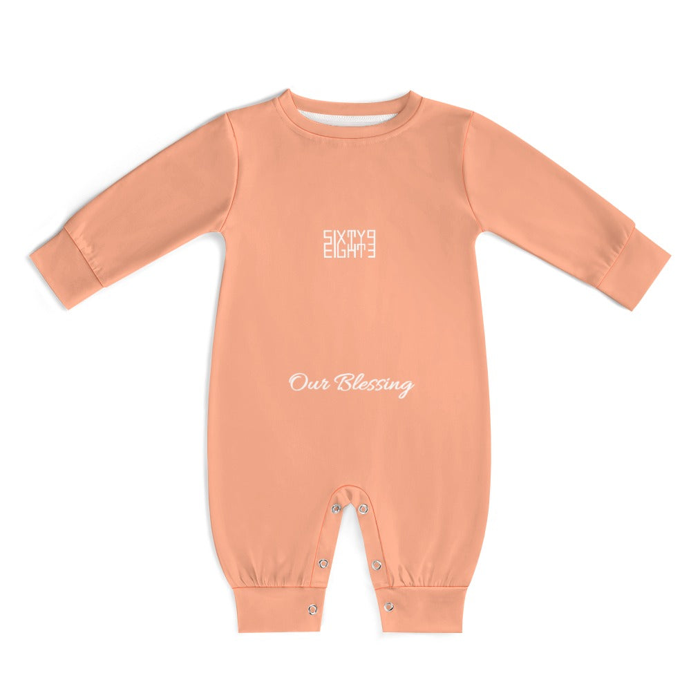 Sixty Eight 93 "Our Blessing" Baby Romper