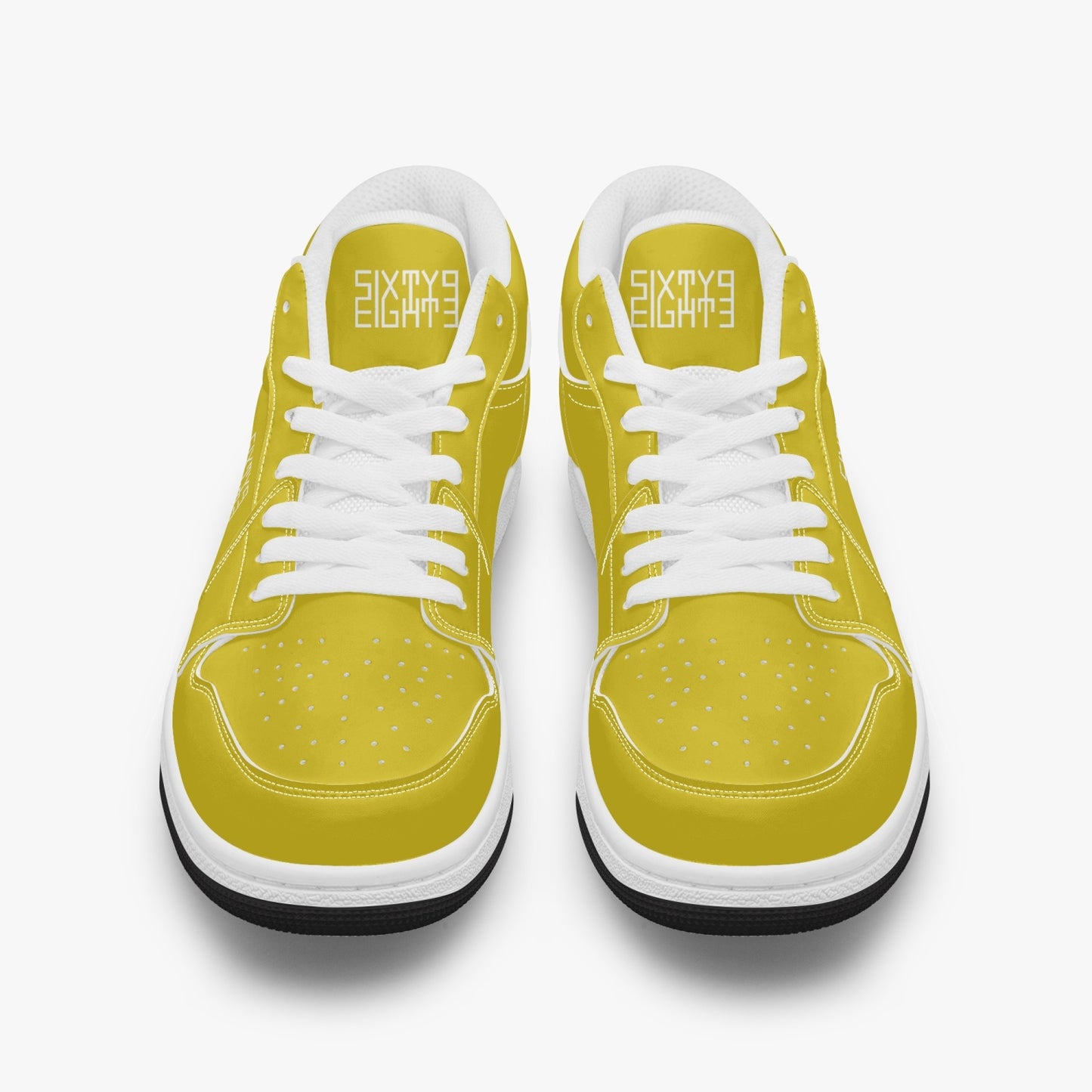 Sixty Eight 93 Logo White Gold SENTLT 1 Shoes