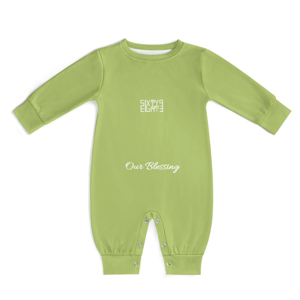 Sixty Eight 93 "Our Blessing" Baby Romper