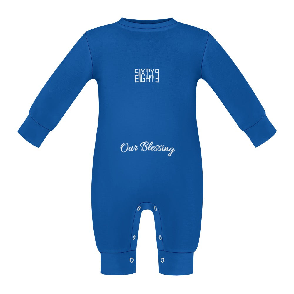 Sixty Eight 93 "Our Blessing" Baby Romper