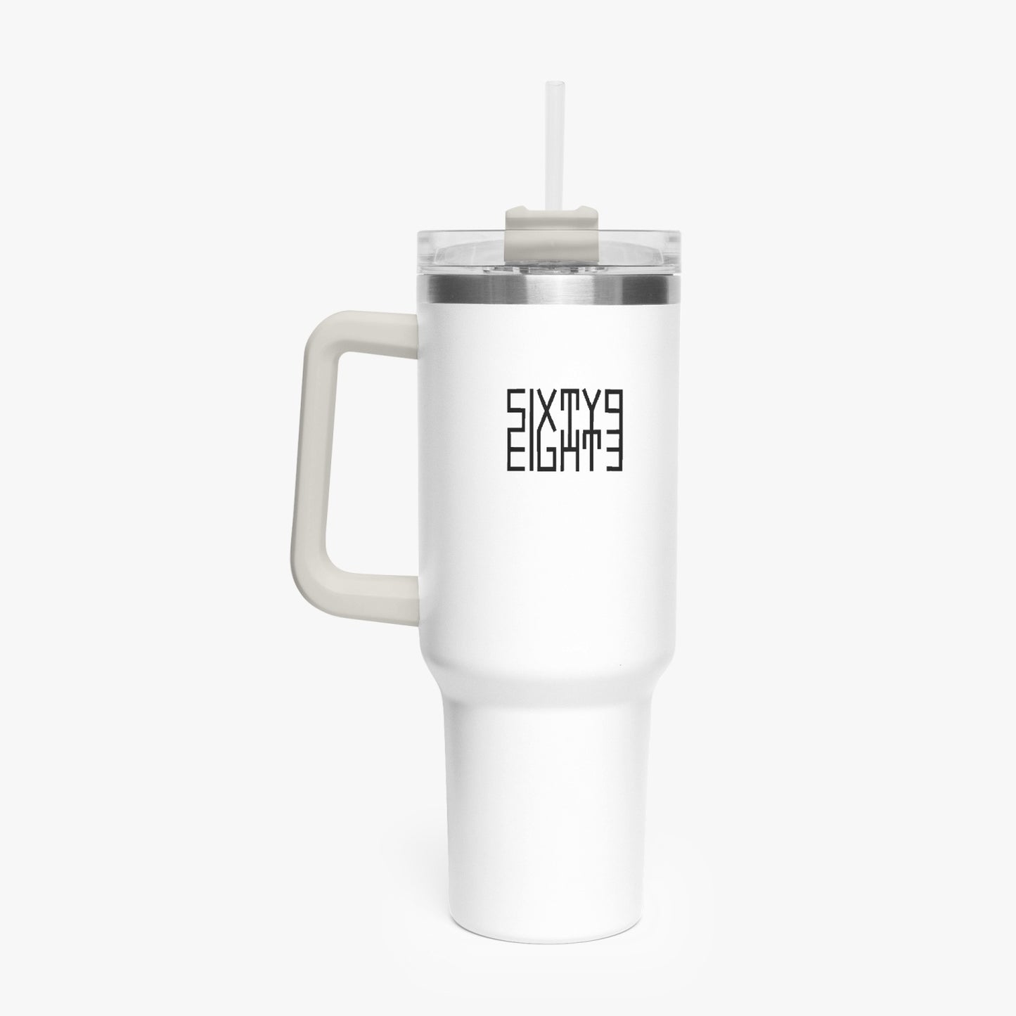 Sixty Eight 93 Logo Black White 40oz Hydrator Tumbler Cup