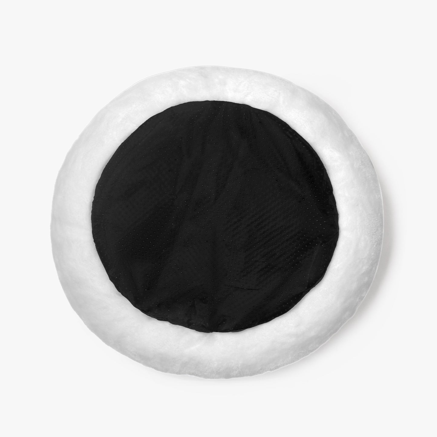 Sixty Eight 93 Logo Black White Round Large Size Pet Bed