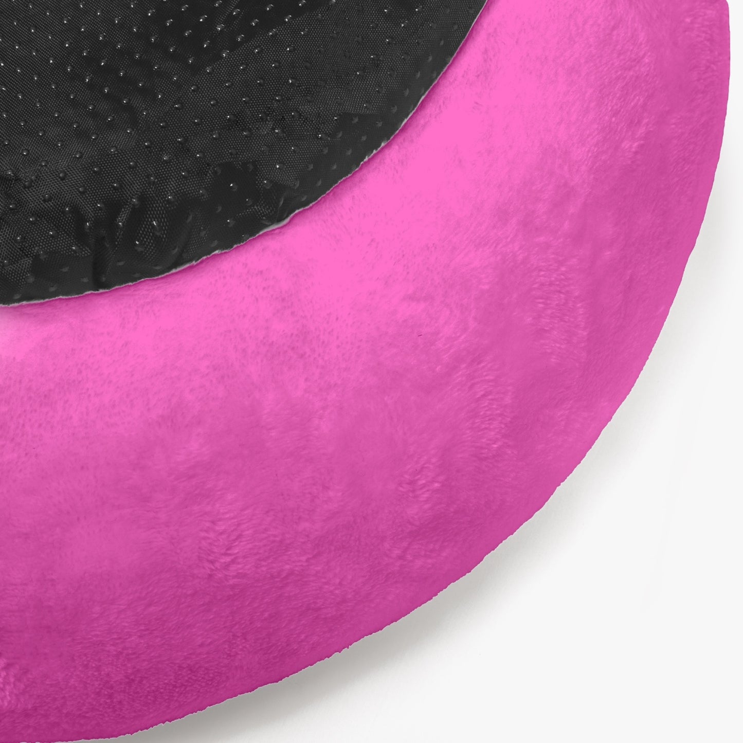 Sixty Eight 93 Logo White Fuchsia Round Large Size Pet Bed