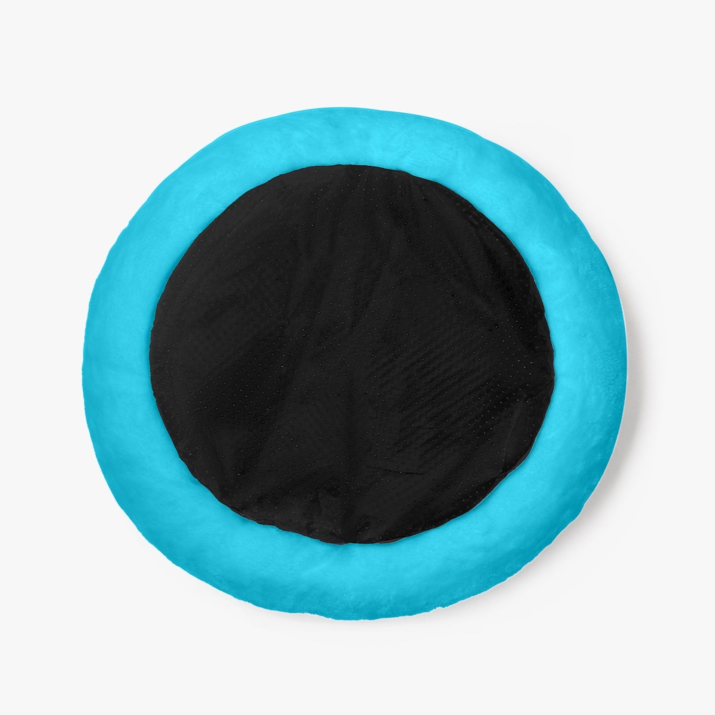 Sixty Eight 93 Logo White Aqua Blue Round Large Size Pet Bed