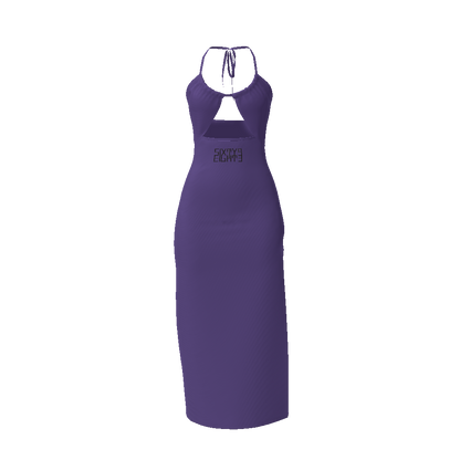dress,white,violet crescent,formal gray,honey peach,fern green,women's,tied backless cut-out bodycon dress,MOQ1,Delivery days 5