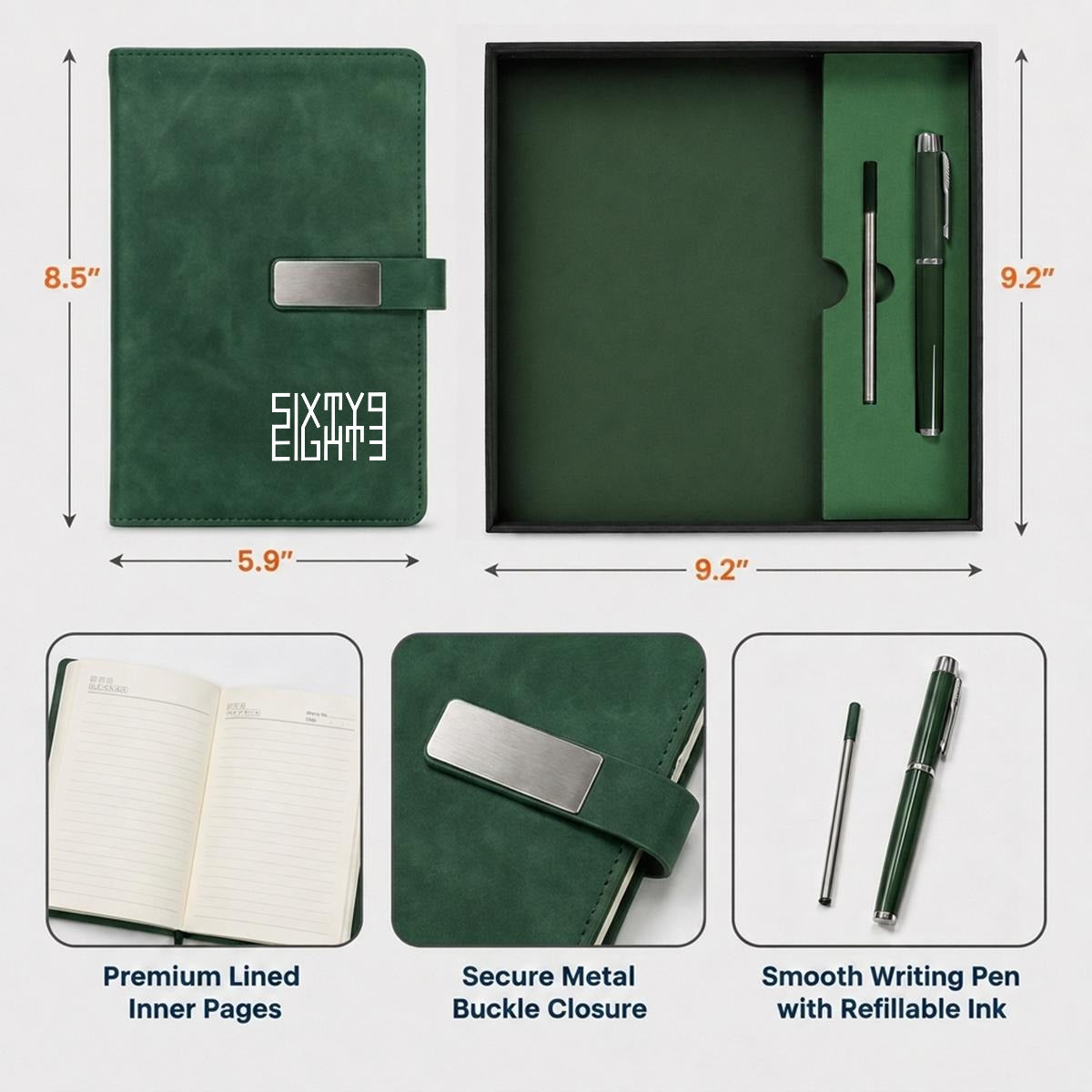 Sixty Eight 93 Notebook Gift Set