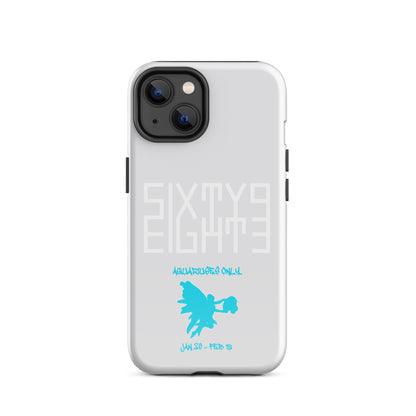 Sixty Eight 93 Logo White Aquariuses Only Tough iPhone Case