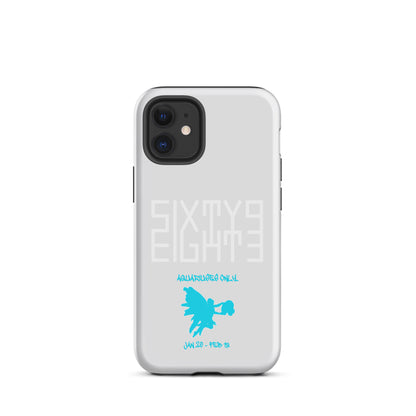 Sixty Eight 93 Logo White Aquariuses Only Tough iPhone Case