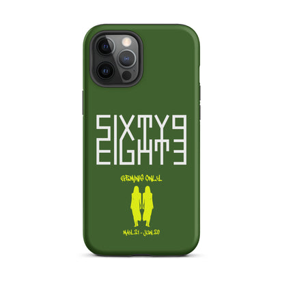 Sixty Eight 93 Logo White Geminis Only 3.0 Tough iPhone Case