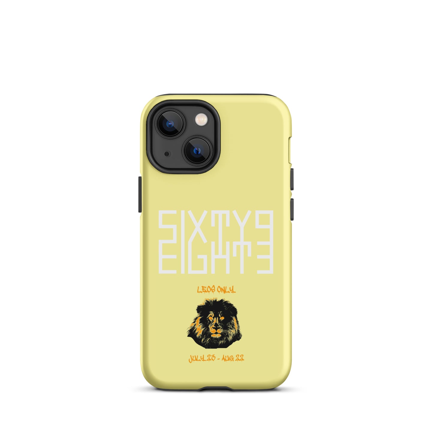 Sixty Eight 93 Logo White Leos Only Tough iPhone Case