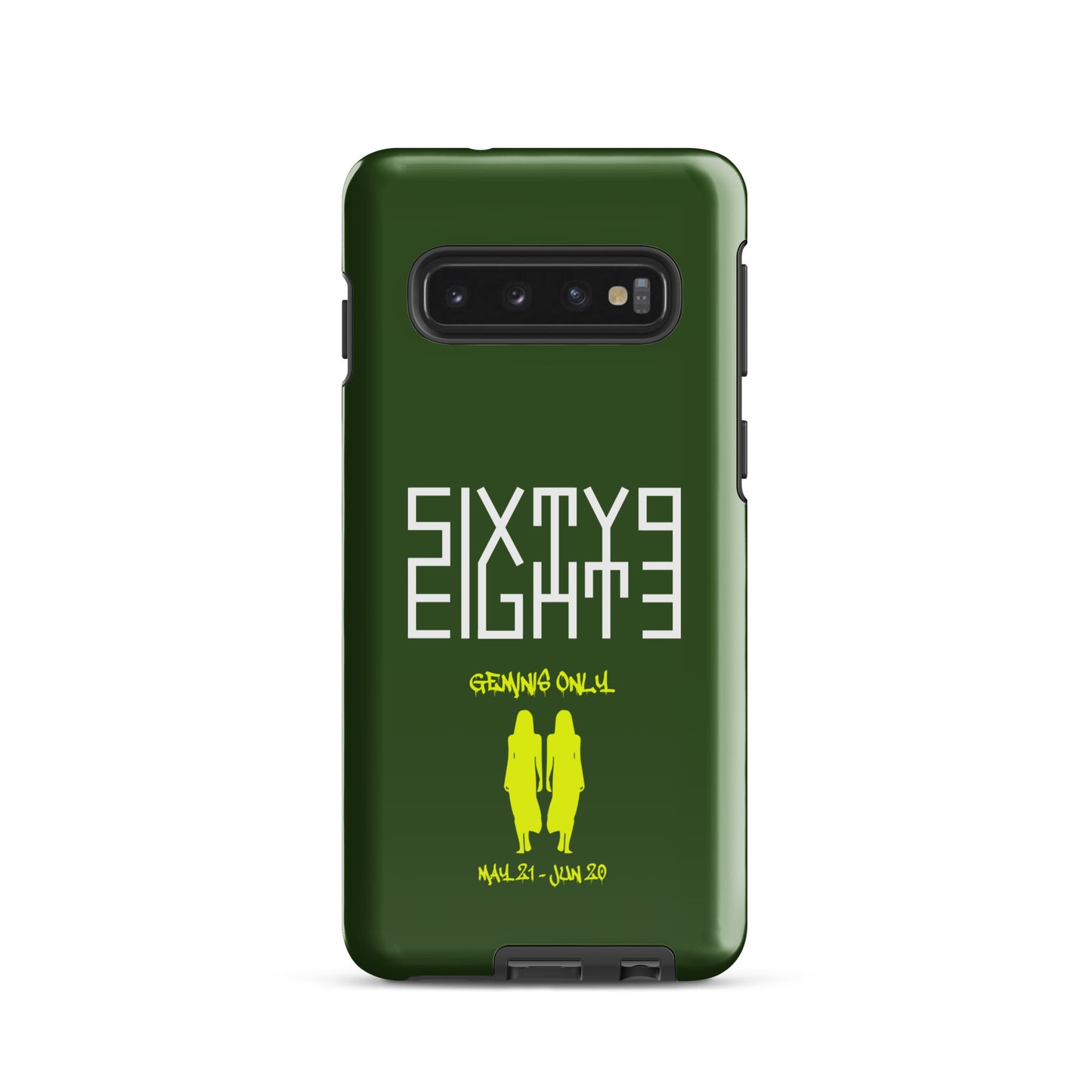 Sixty Eight 93 Logo White Geminis Only 3.0 Tough Samsung Case