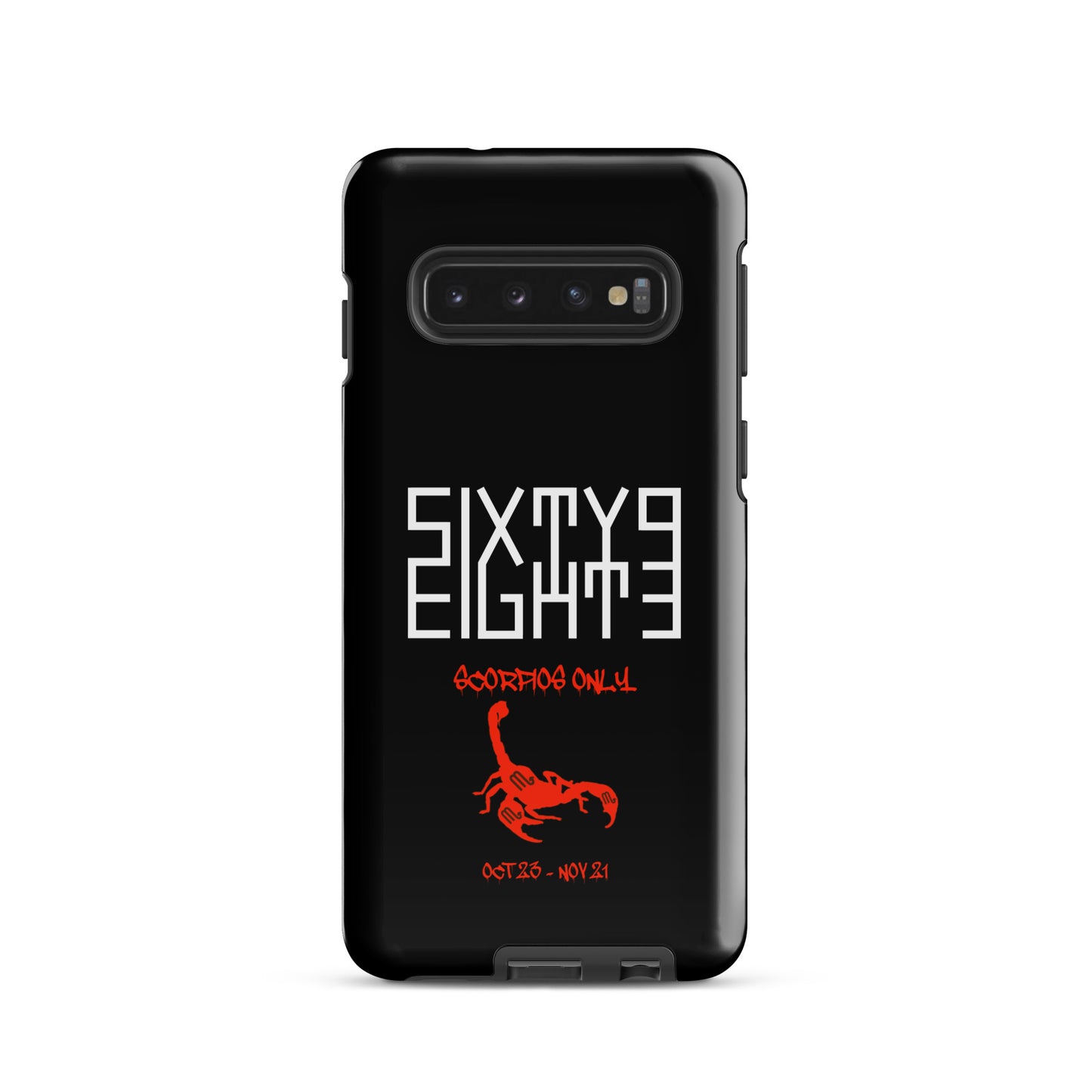 Sixty Eight 93 Logo White Scorpios Only Tough Samsung Case