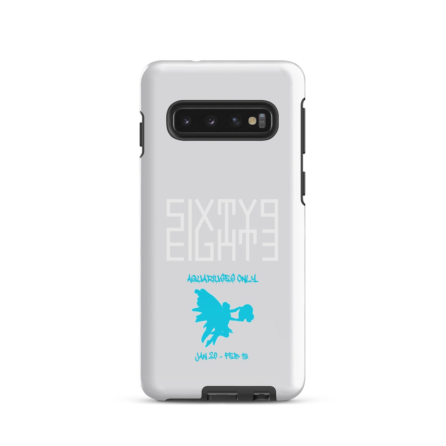 Sixty Eight 93 Logo White Aquariuses Only Tough Samsung Case