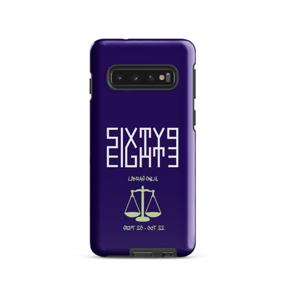 Sixty Eight 93 Logo White Libras Only 2.0 Tough Samsung Case