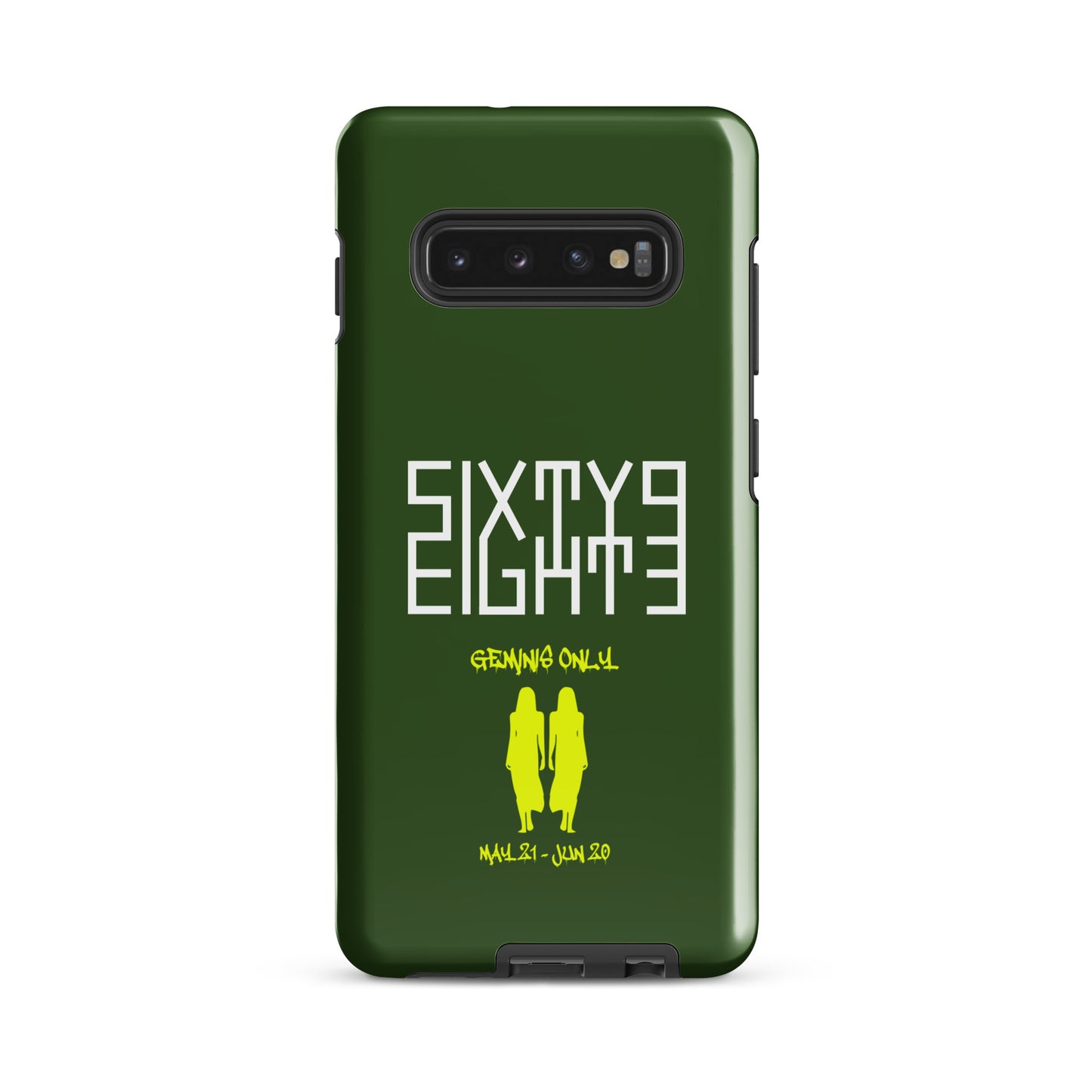 Sixty Eight 93 Logo White Geminis Only 3.0 Tough Samsung Case