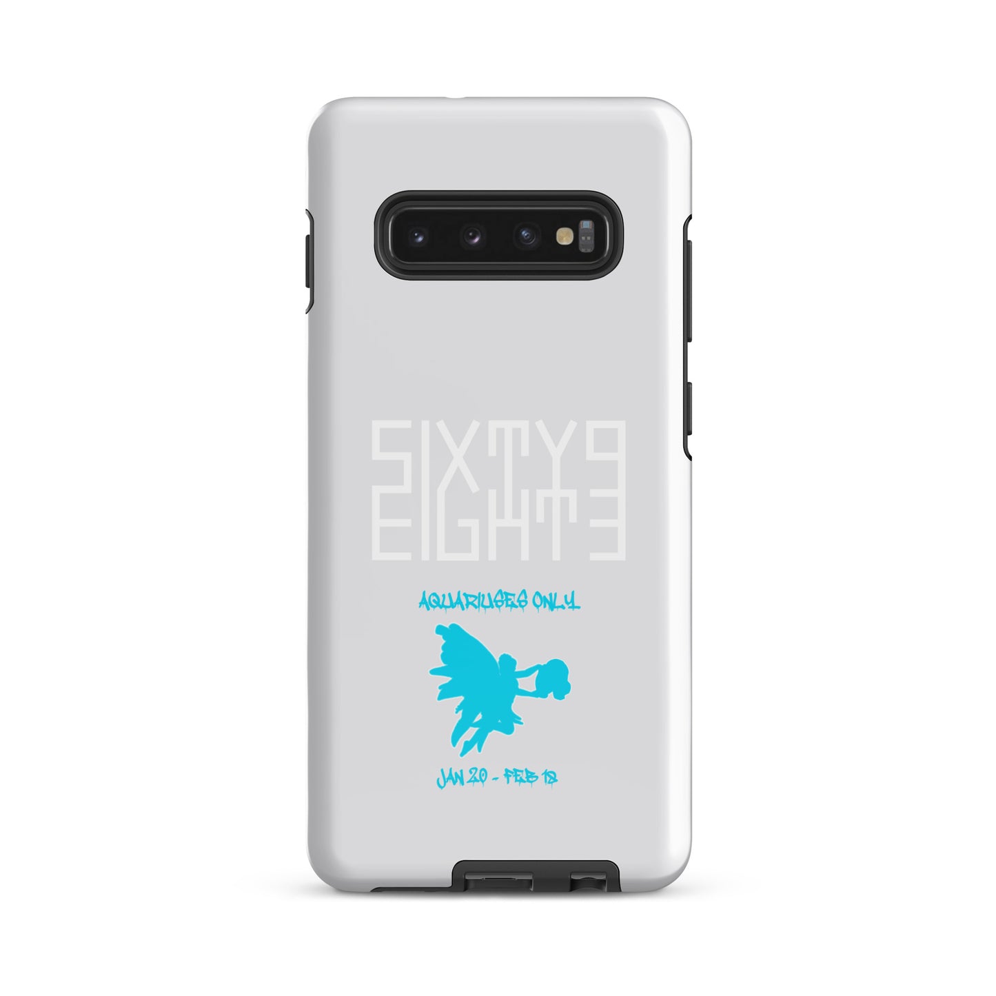 Sixty Eight 93 Logo White Aquariuses Only Tough Samsung Case
