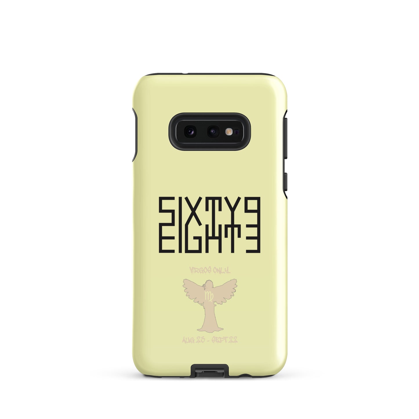Sixty Eight 93 Logo Black Virgos Only Tough Samsung Case