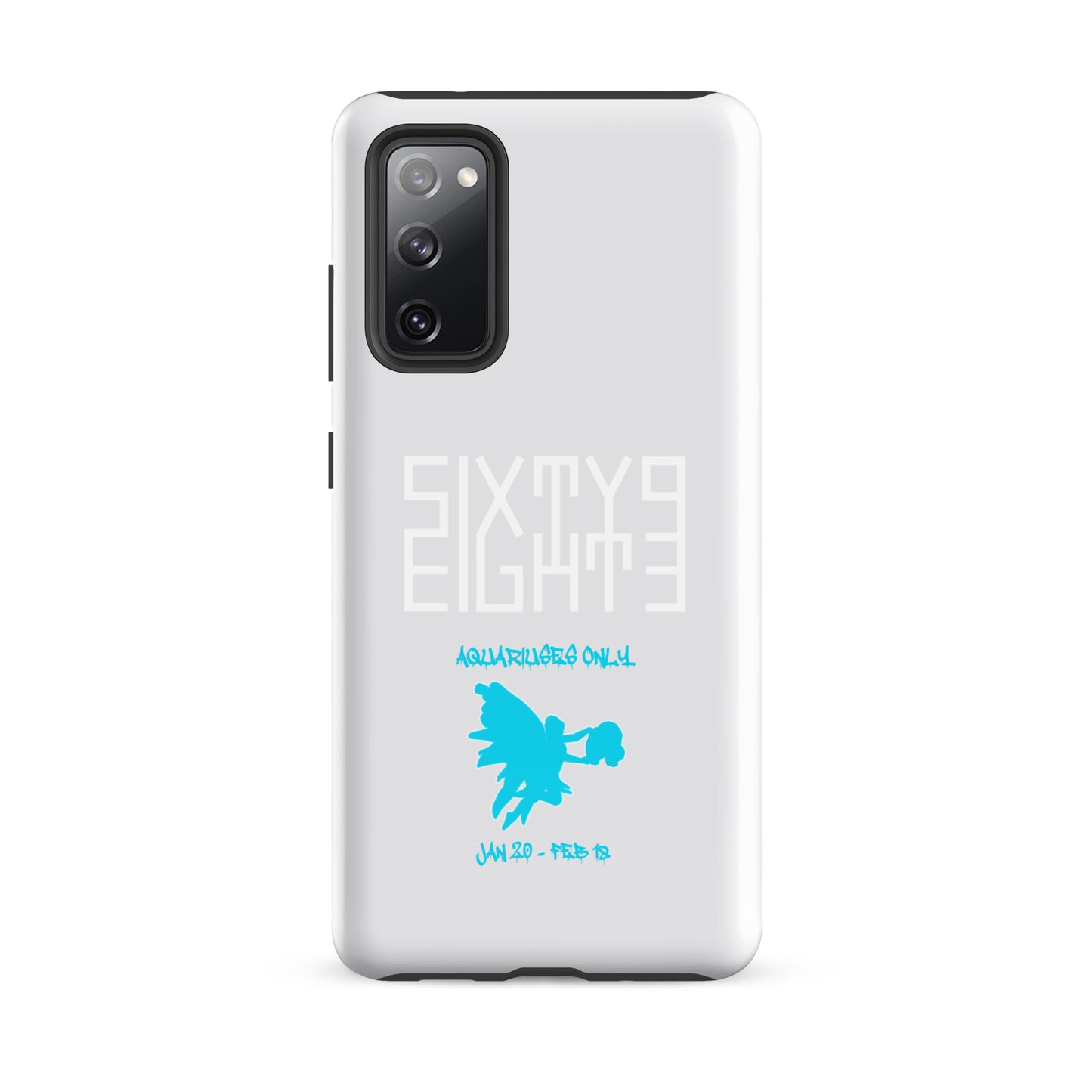 Sixty Eight 93 Logo White Aquariuses Only Tough Samsung Case