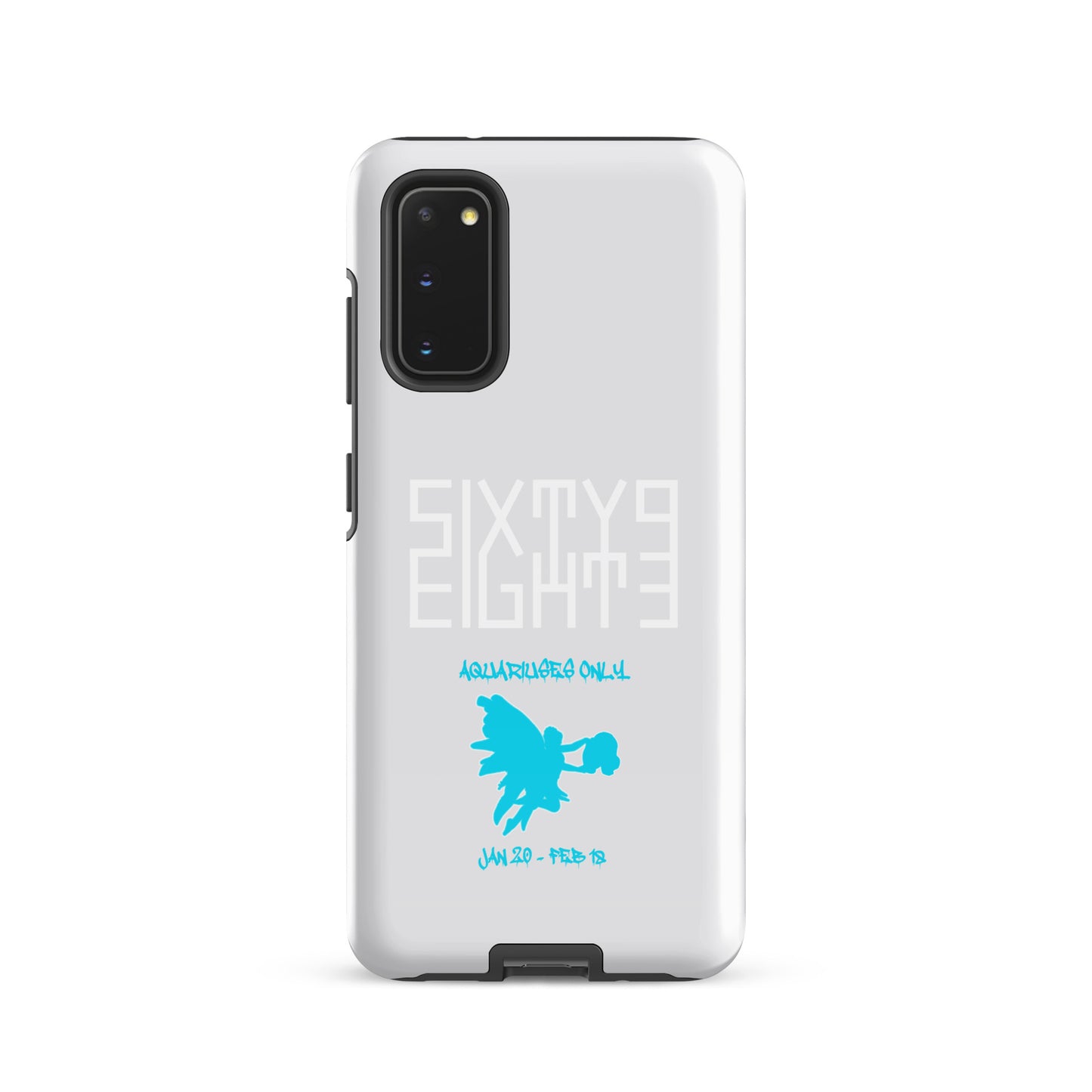 Sixty Eight 93 Logo White Aquariuses Only Tough Samsung Case