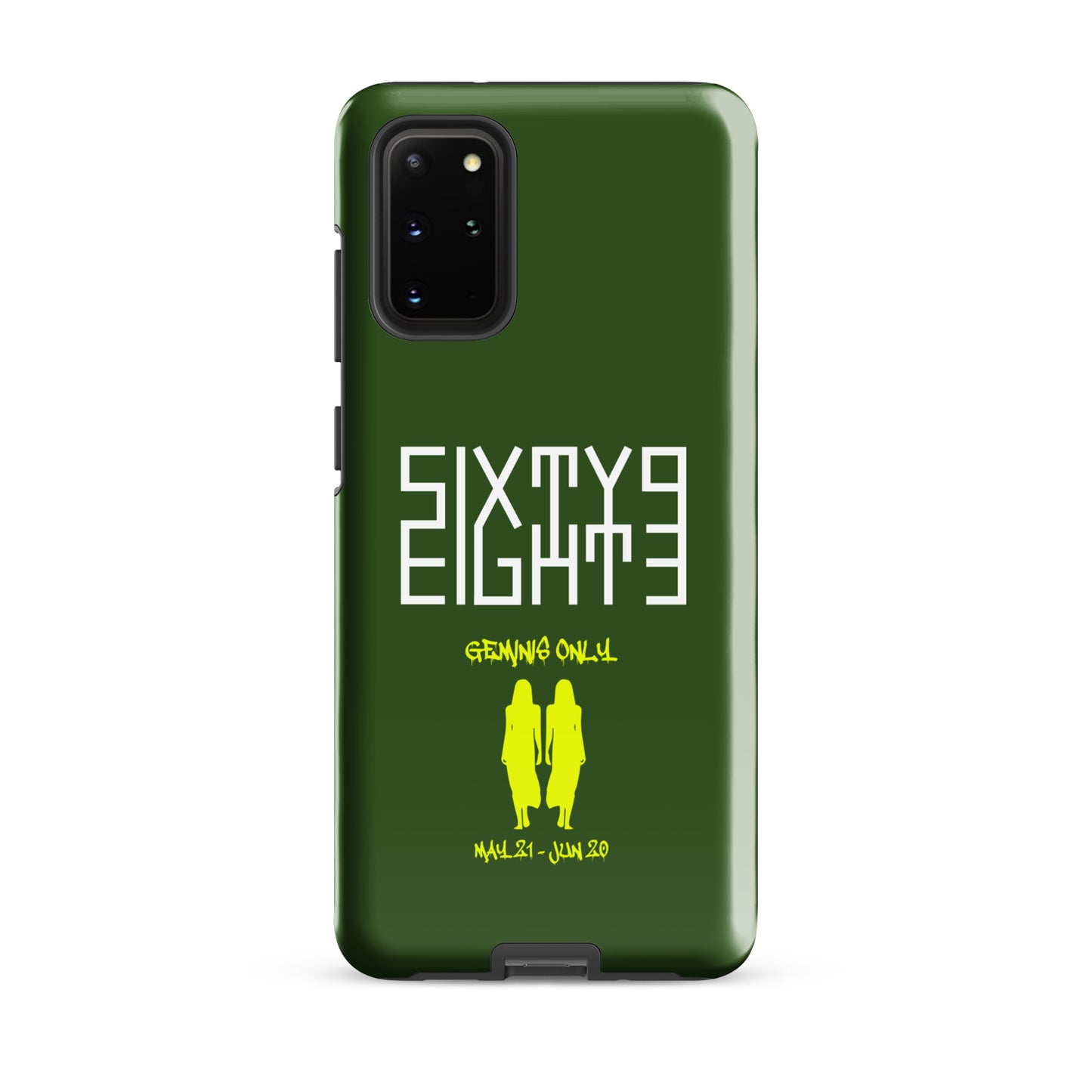 Sixty Eight 93 Logo White Geminis Only 3.0 Tough Samsung Case