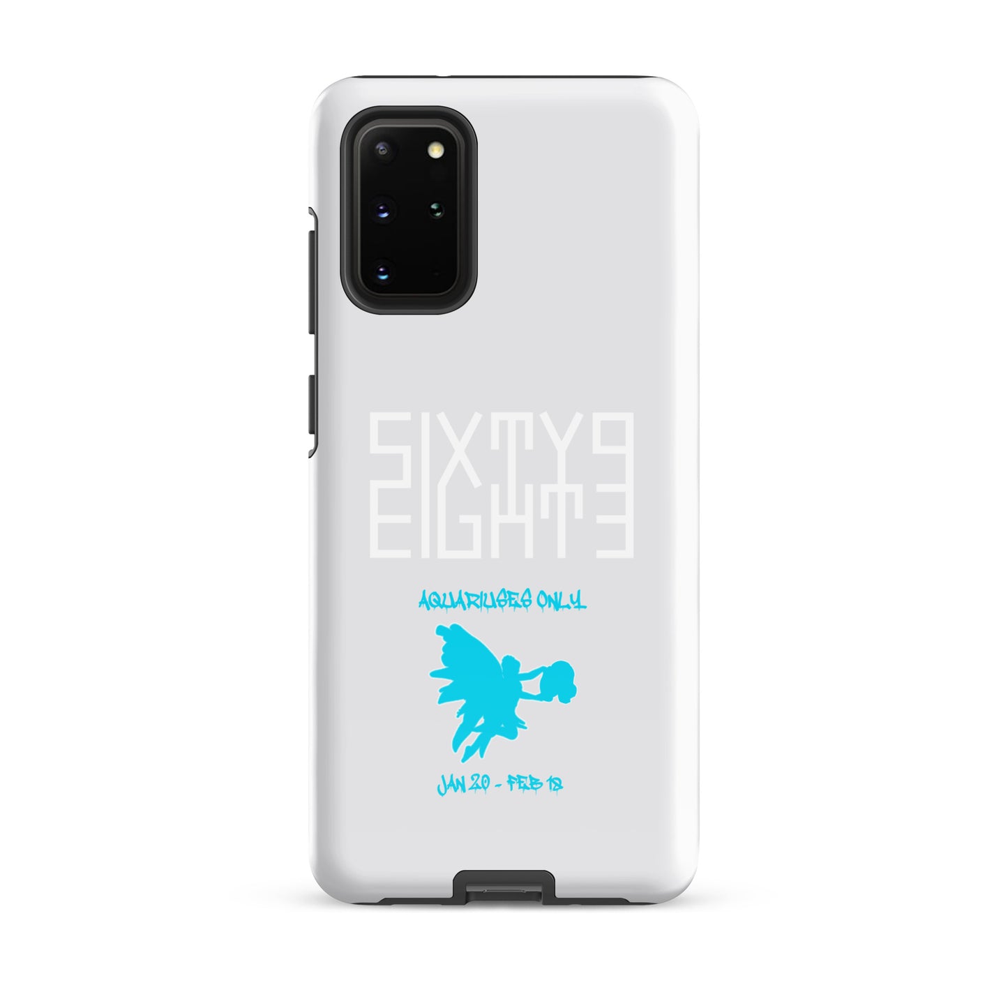 Sixty Eight 93 Logo White Aquariuses Only Tough Samsung Case