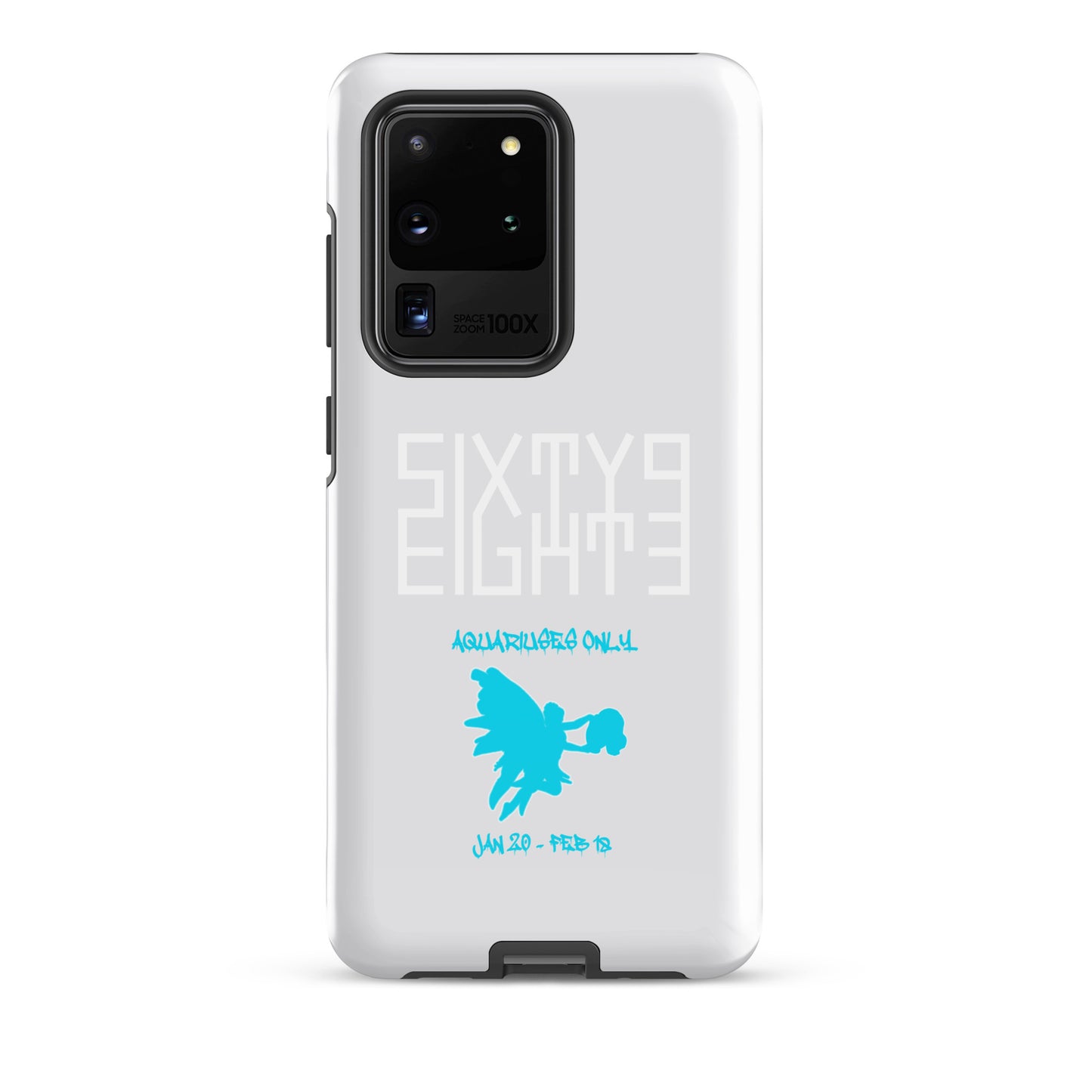 Sixty Eight 93 Logo White Aquariuses Only Tough Samsung Case