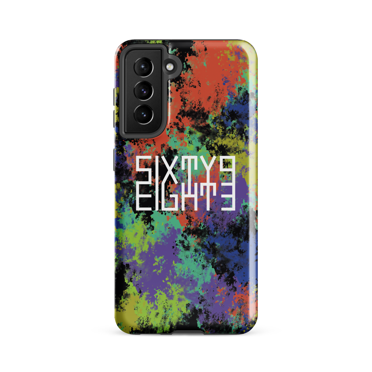 Sixty Eight 93 Logo White Fusion #1 Tough Samsung Case