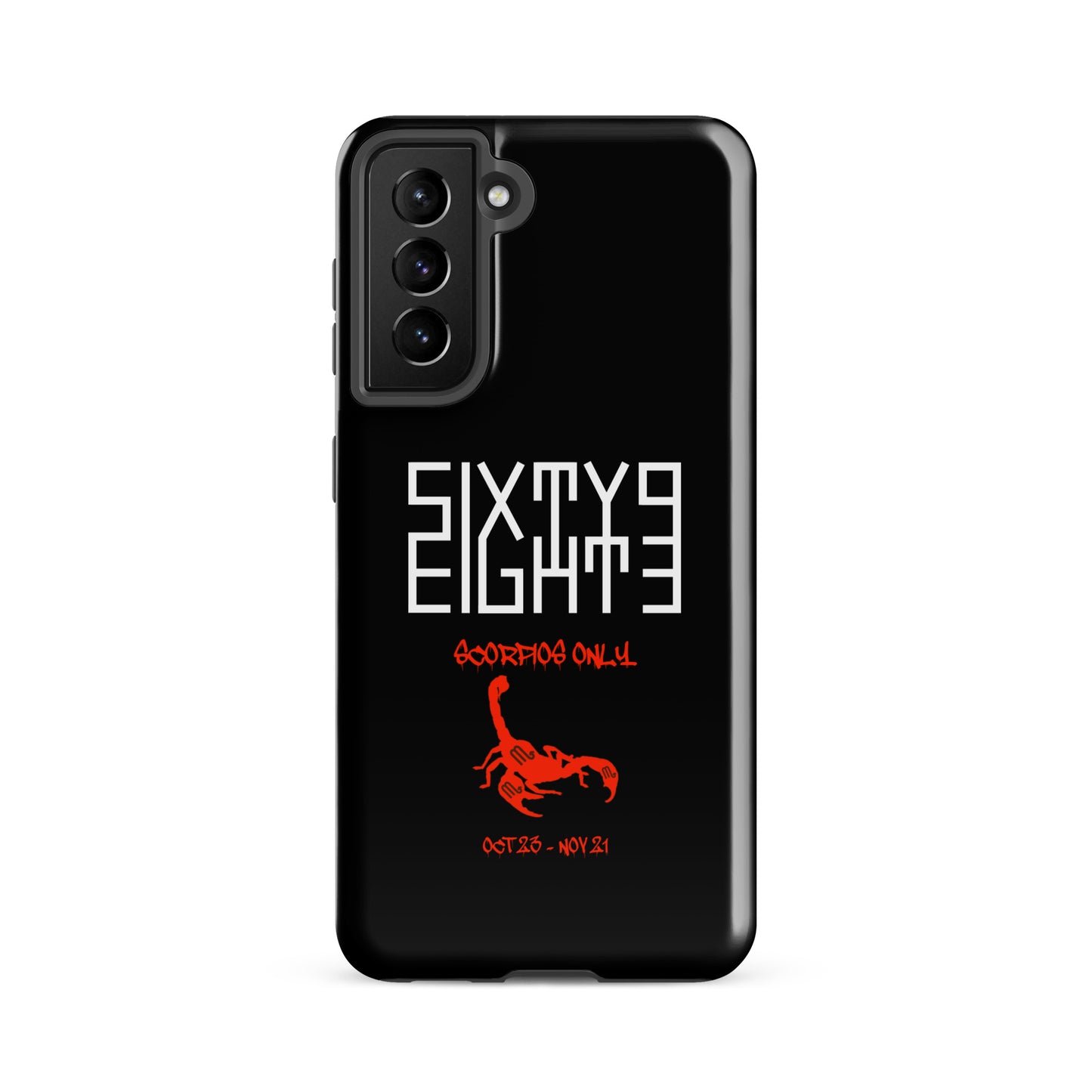 Sixty Eight 93 Logo White Scorpios Only Tough Samsung Case